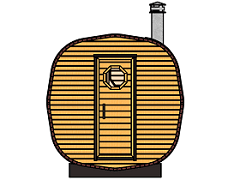 Octa barrel saunas