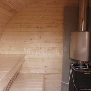 Oval Barrel Sauna