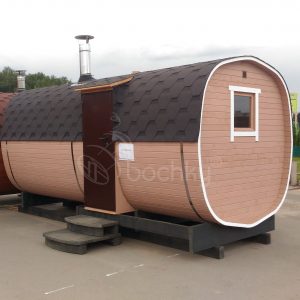 Okta Barrel Sauna «Mega-2-SV»